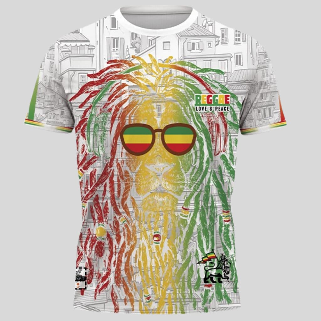 Camiseta Bob Marley Reggae Camisa Dry Fit Premium Exclusiva
