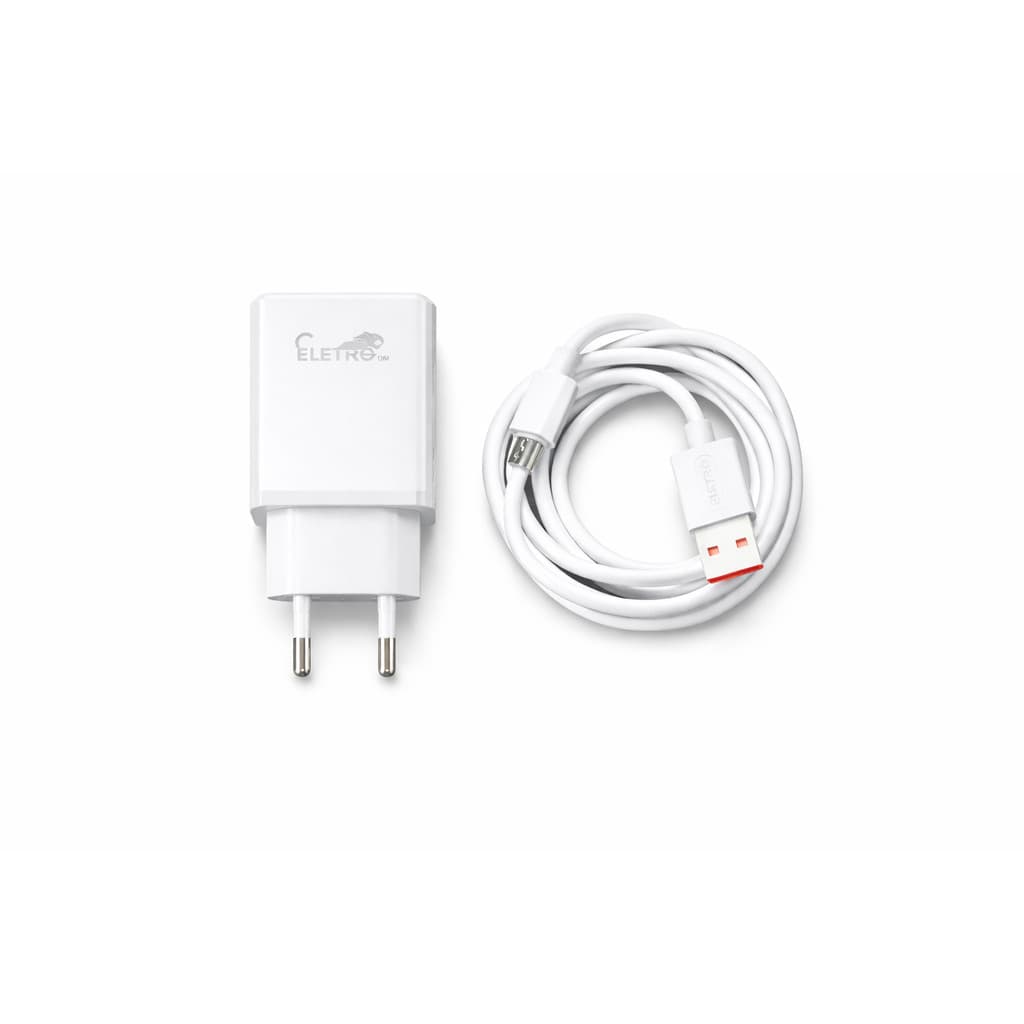 Carregador Turbo Power Usb V8 Micro Usb Para Samsung LG