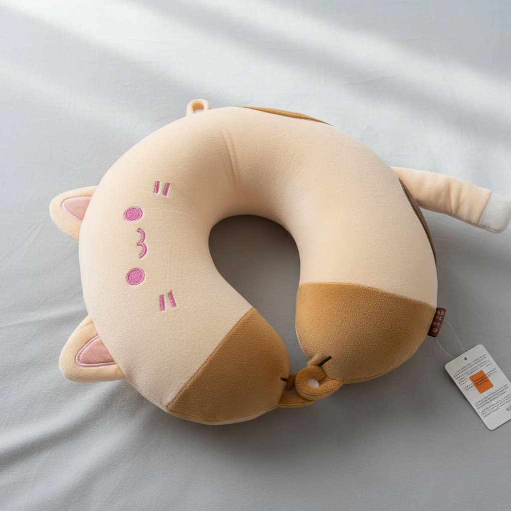 Suporte Confortável Para Pescoço Infantil Em Longas Viagens