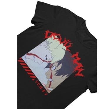 Camiseta Camisa Básica Devilman Crybaby Ryô Asuka Akira Fudo AnimeMAYC