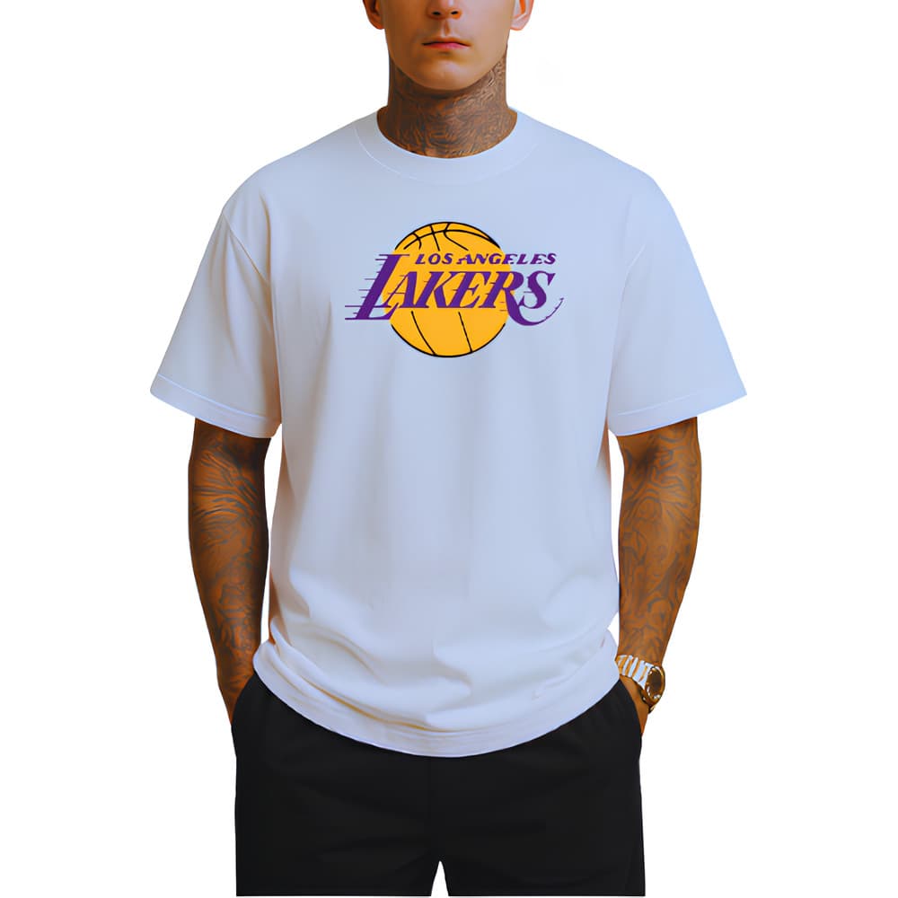 Camiseta Tradicional Tendência Na Moda Basquete  740