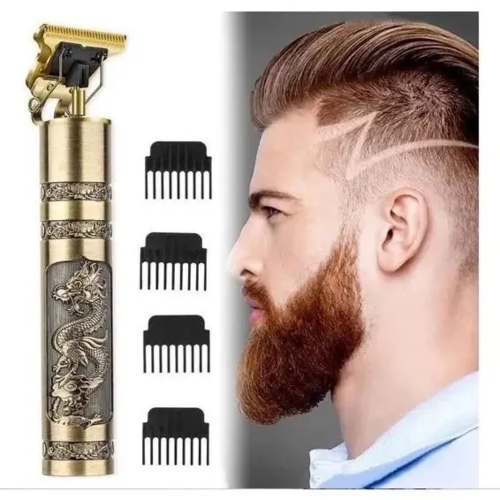 Máquina De Cortar Cabelo Para Barba Masculina Designer Aleatório Elétrico Profissiona FANG