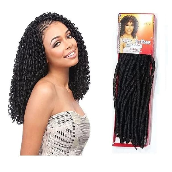 Pacotinho Dreads Softex Nina Soft | Tranças Rápidas, Estilo Único, Alta Qualidade