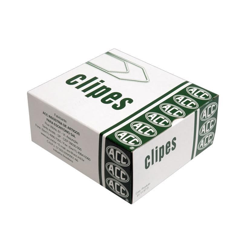 Clips galvanizado NR 3/0 com 50 unidades ACC