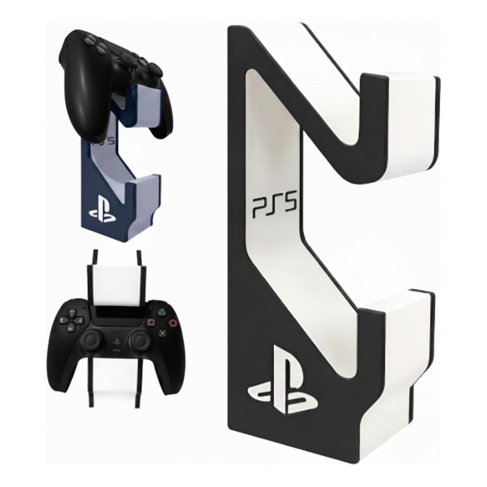 Suporte para 2 Controle PS5 Base Estável Setup PS4 lançamento colecionador