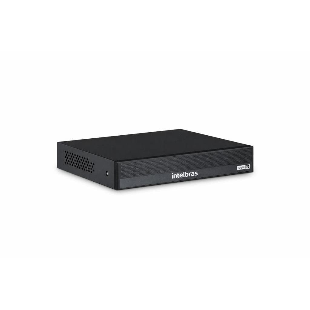 DVR Intelbras MHDX 1204-C 4 Canais Multi HD Dual Áudio Full HD Sem HD
