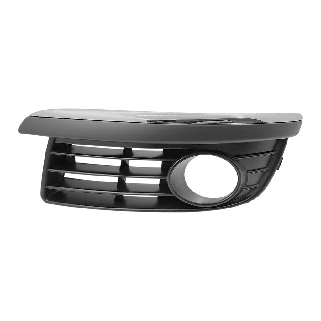 Moldura Grade Jetta 06 07 08 09 2010 Furo Farol Milha Esquerdo Grade Moldura Milha Jetta Vw