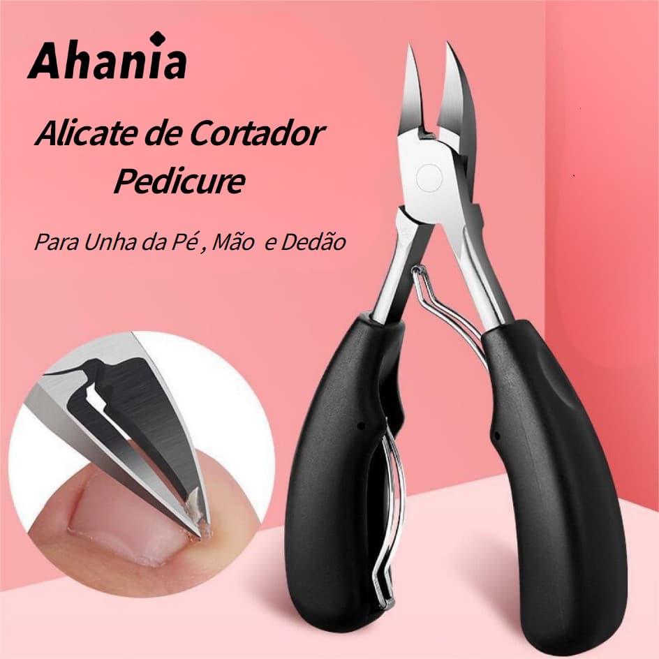 Grande Alicate cortador de unha / Manicure Pedicure Mola Dupla Desencravador Unha da Pé , Mão, Dedão