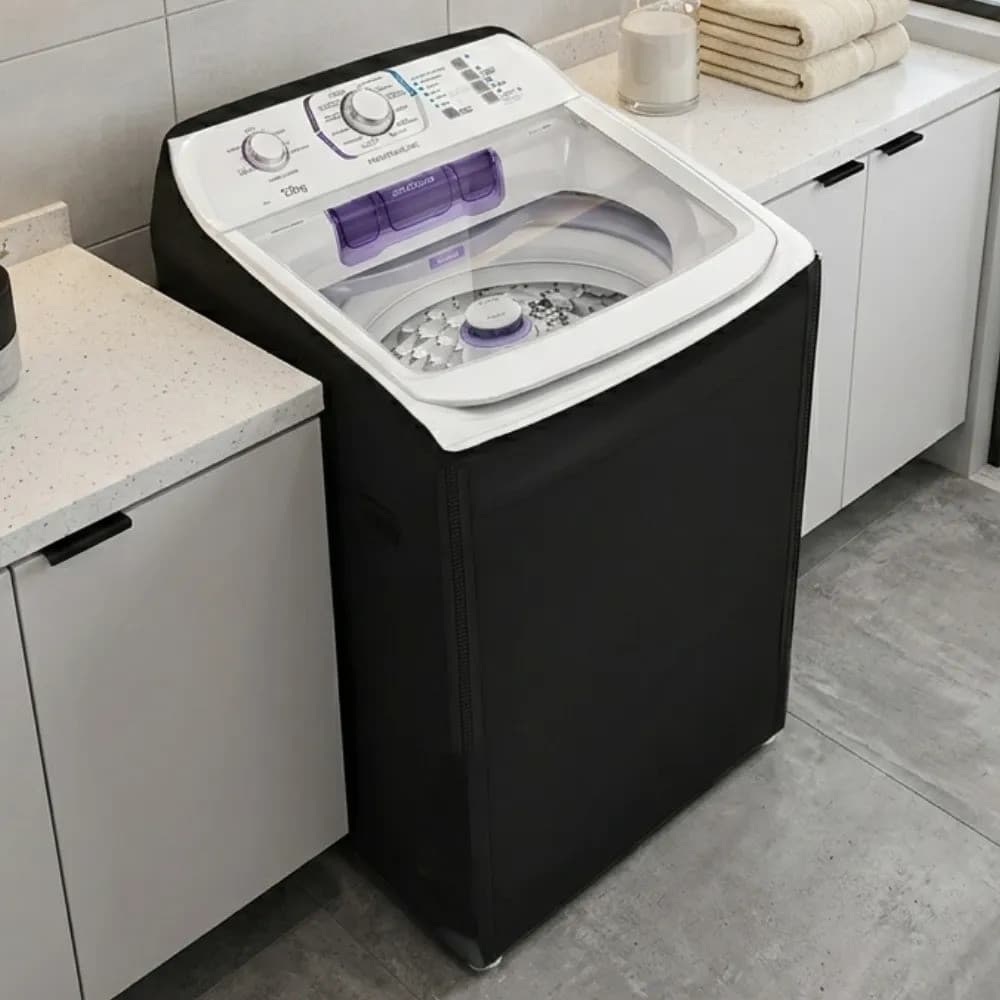 Capa Maquina De Lavar Electrolux Turbo 13kg Lpr13 Com Ziper