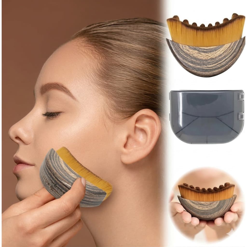 Escova Facial para Drenagem Linfática reduz inchaço