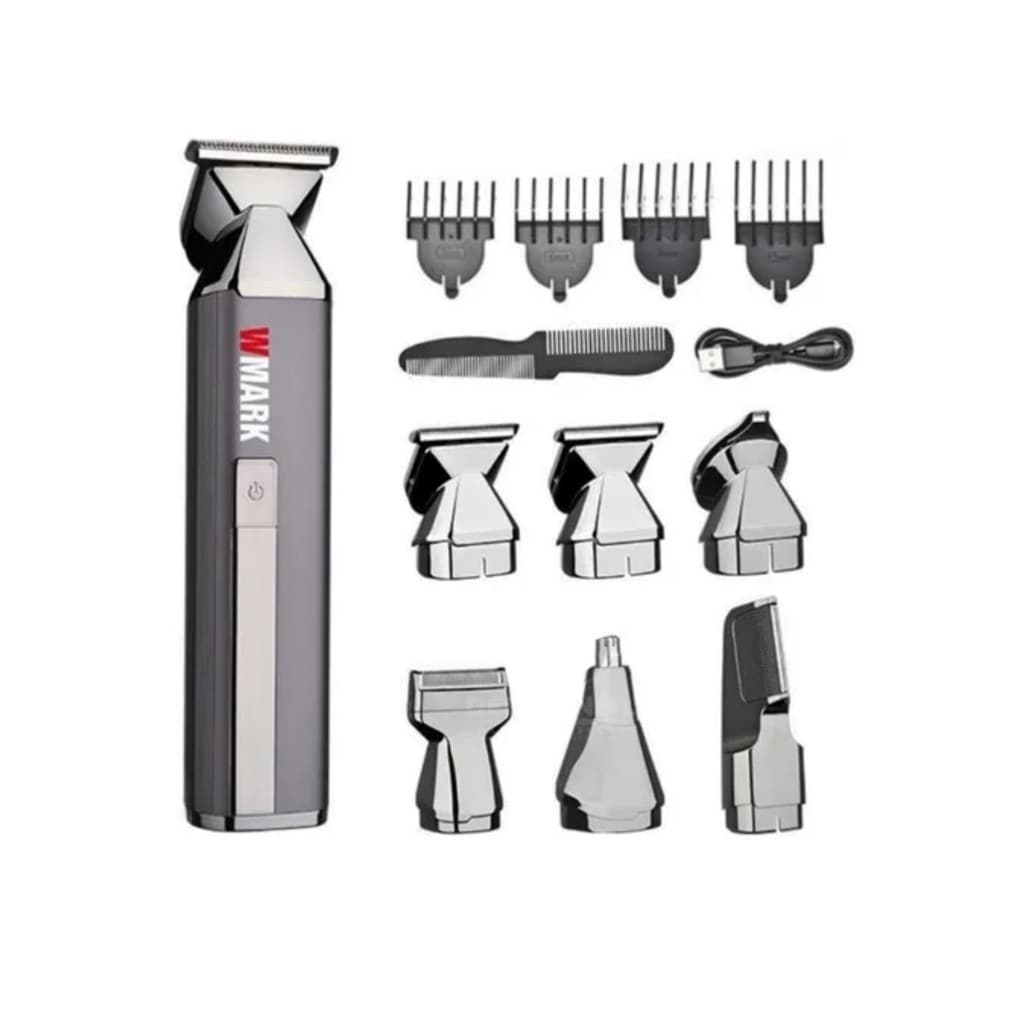 Aparador De Pelos Barbeador 6 Em 1 Wmark Ng Ht001