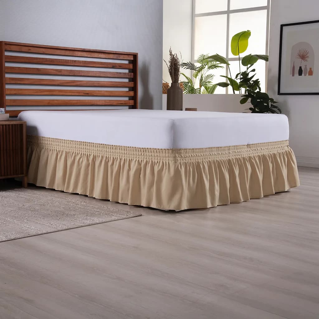 Saia Box Solteiro de Cama Box Tamanho 188 x 88 Microfibra