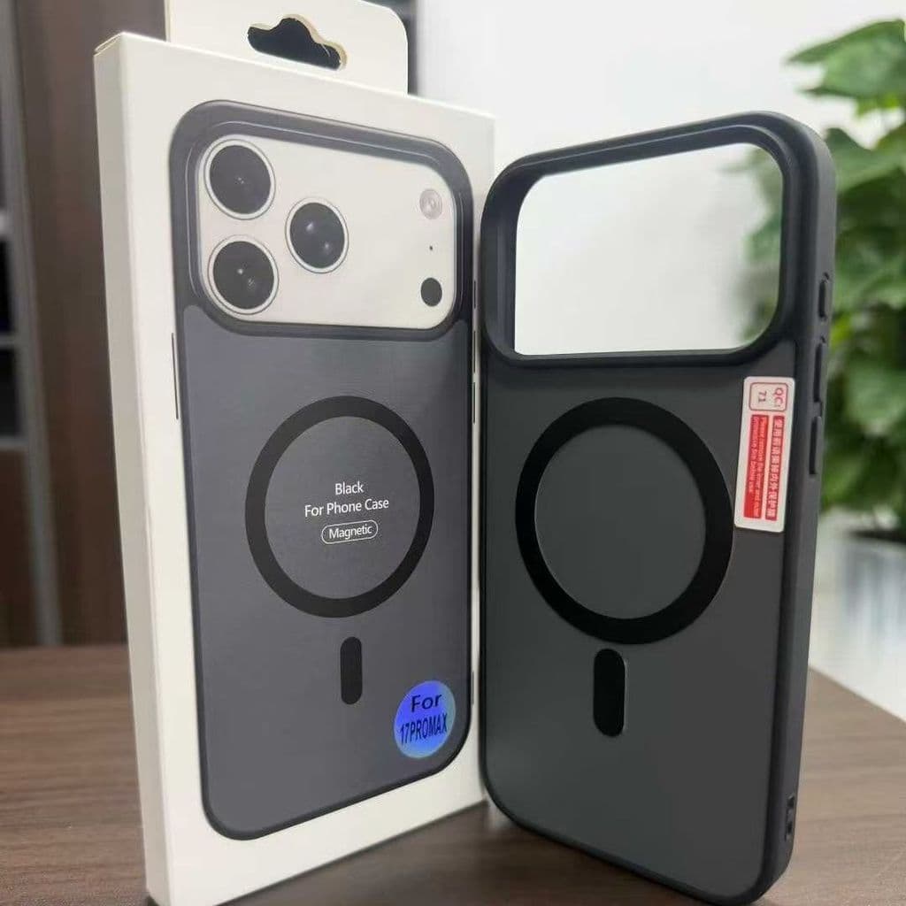 Capa De Telefone Magnética Fosca Para IPhone 17/1615/13/12/11 Pro Max Protetora Magsafe À Prova De Choque