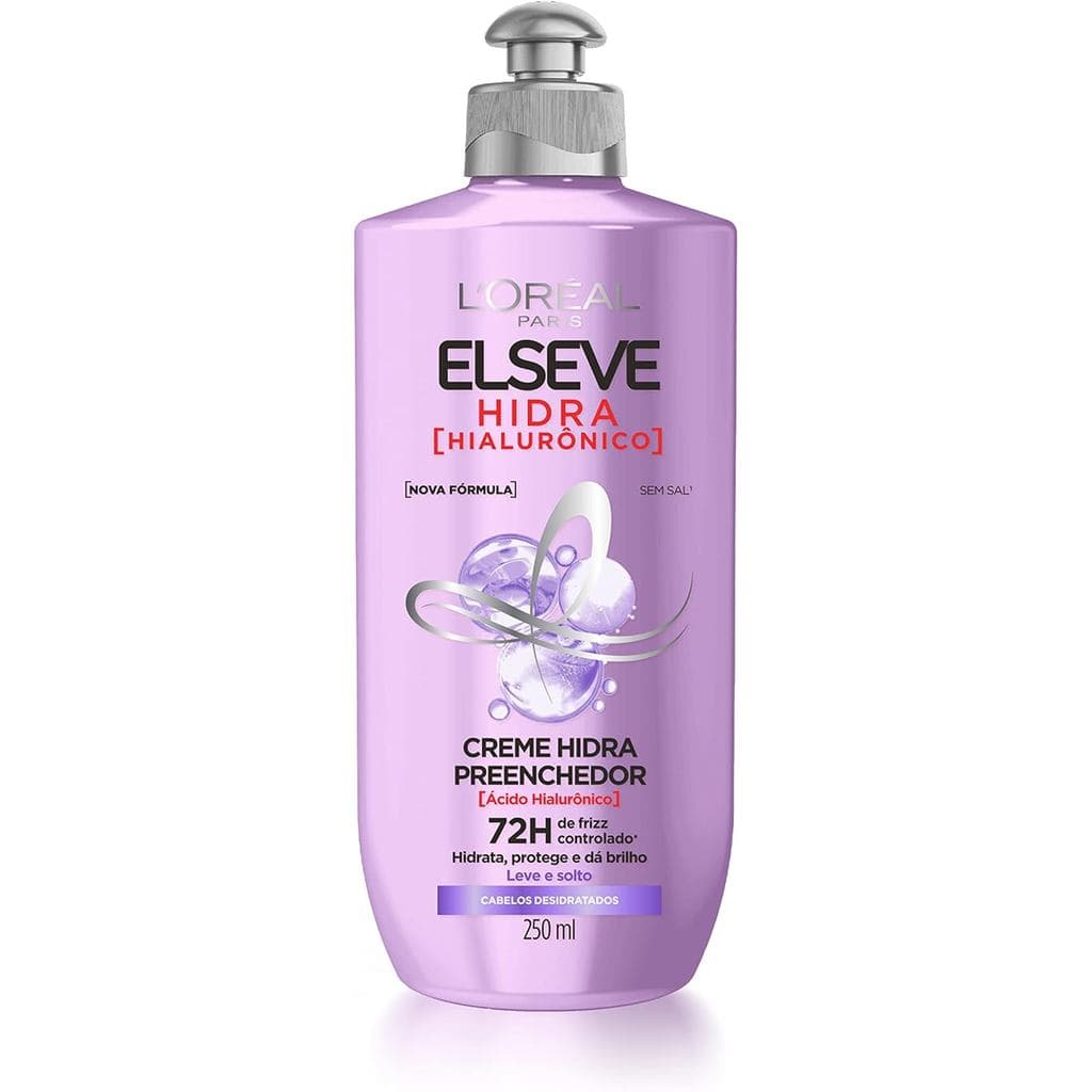 Creme Elseve Hidra Preenchedor Hialurônico com 250 Ml