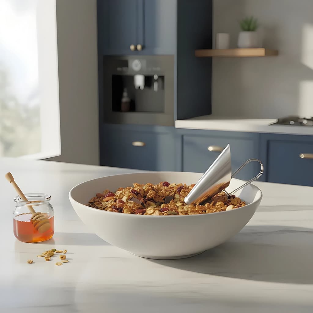 Concha de Cereais 500g Inox - Caparroz