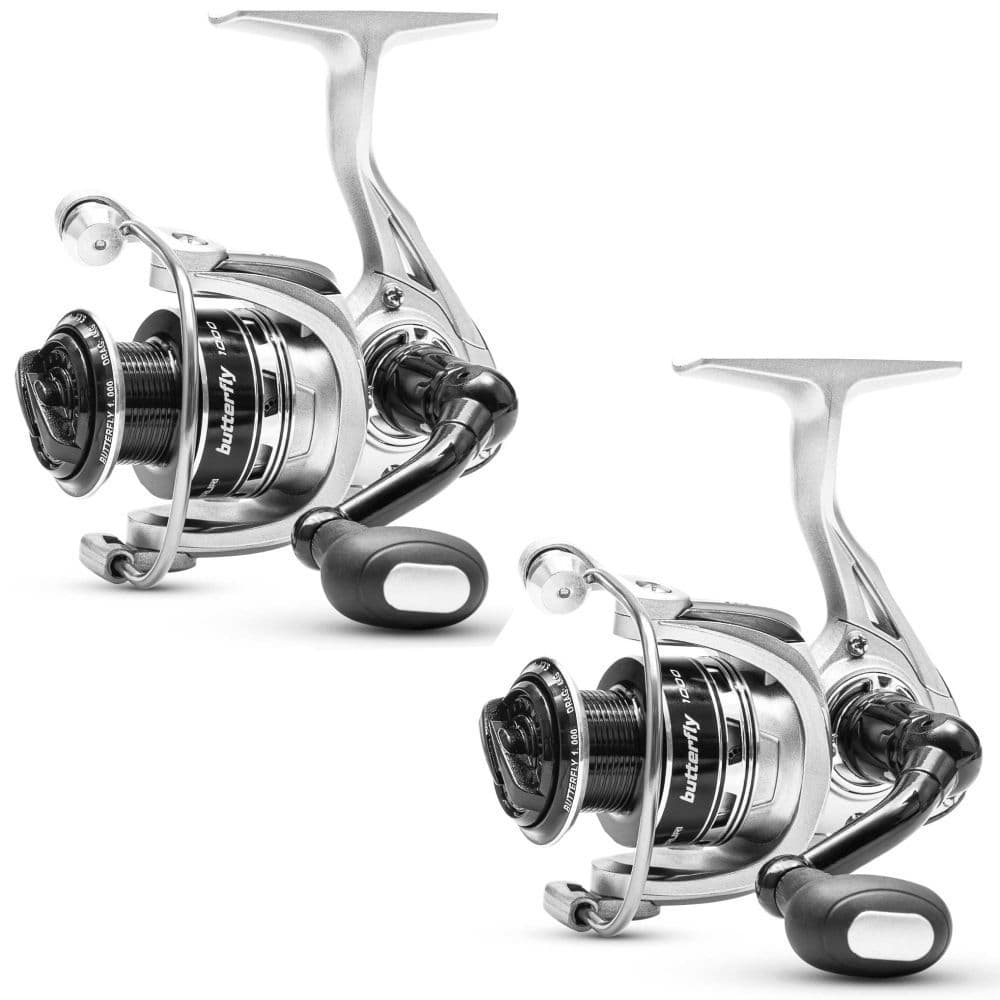 Kit 2 Molinete Maruri Butterfly 1000 Drag 4kg