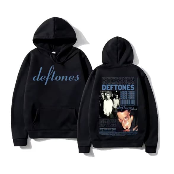Moletom Canguru Deftones | Visual Dark | Rock Pesado Atmosférico | Unissex