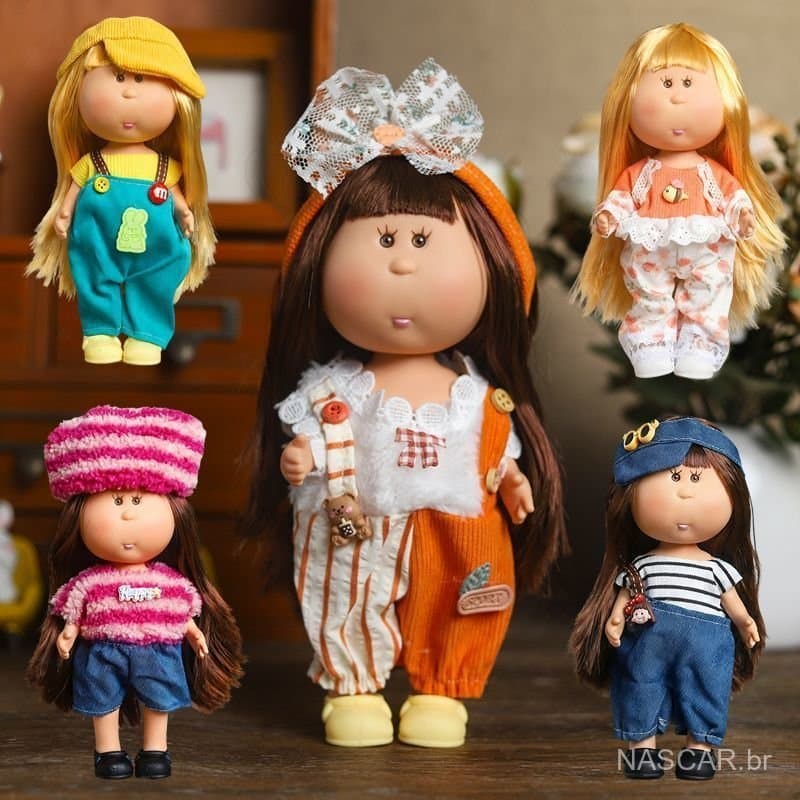 24cm Boneca de Batata Espanha Mia Roupas Acessórios + Sapatos, Acessórios de Boneca DIY, Brinquedo para Meninas