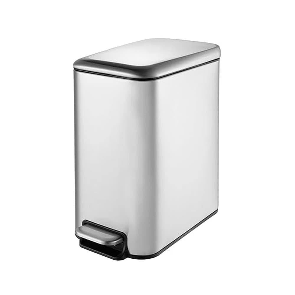 Lixeira Linea 5 Litros em Aço Inox Powermaid