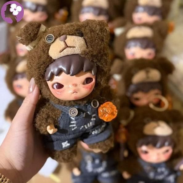 Hirono Living Wild Plush Boneca Chaveiro Brinquedo Presente