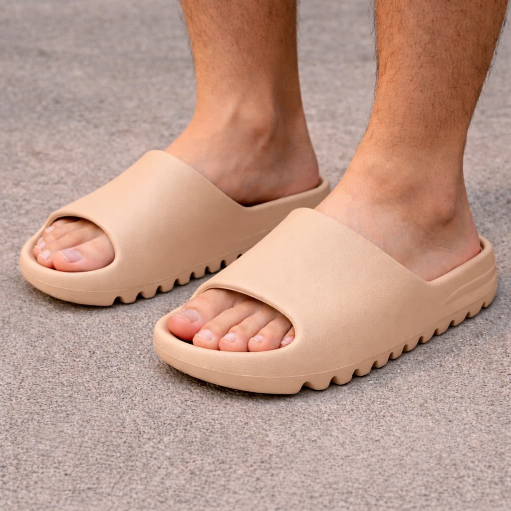 Chinelo Nuvem Slide YZ Tratorado Slide Super Leve Macio Flexível Qualidade 34 ao 45