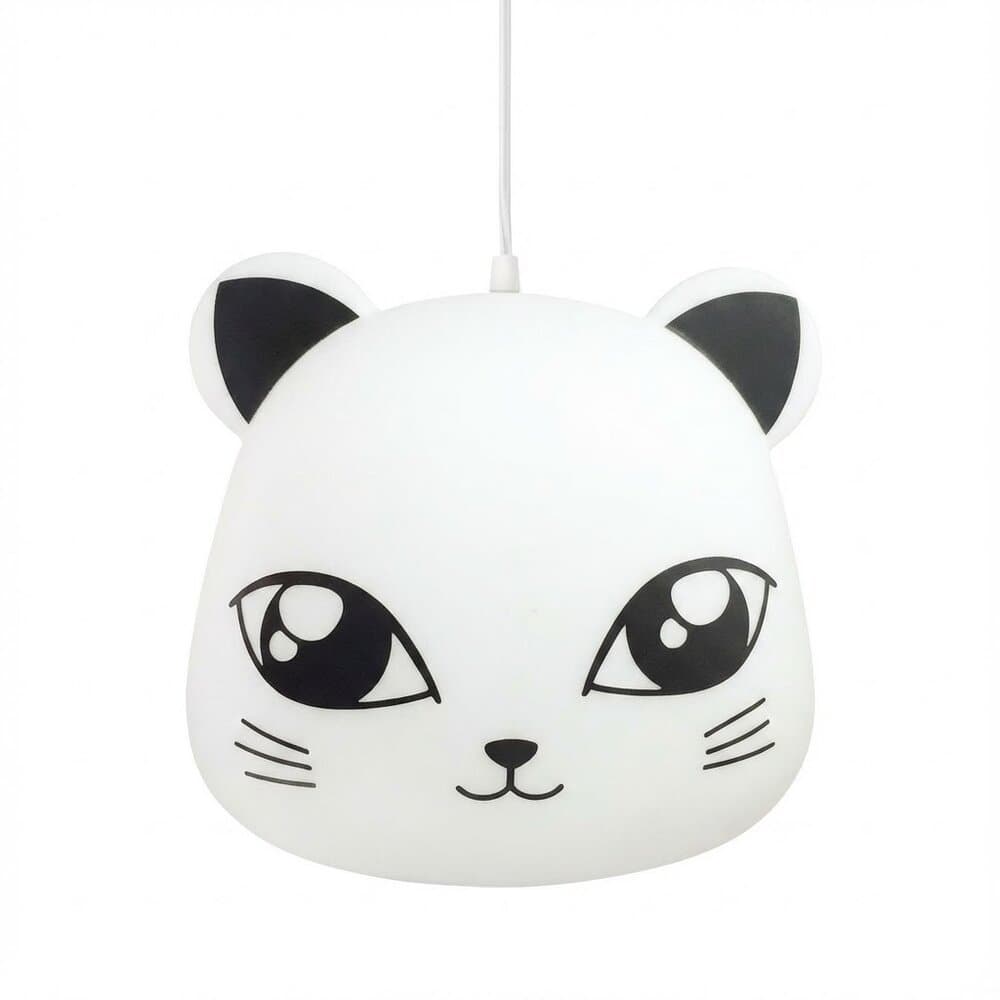 Luminária Gatinha Pendente Super Cute