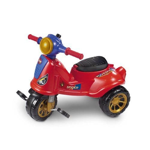 Triciclo Infantil Passeio Pedal Estilo Vespa Seguro Confortavel Design Infantil
