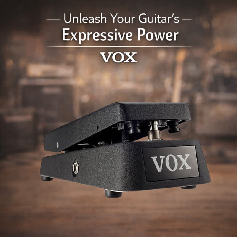 Pedal VOX V845 Wah De Efeitos De Guitarra Clássica