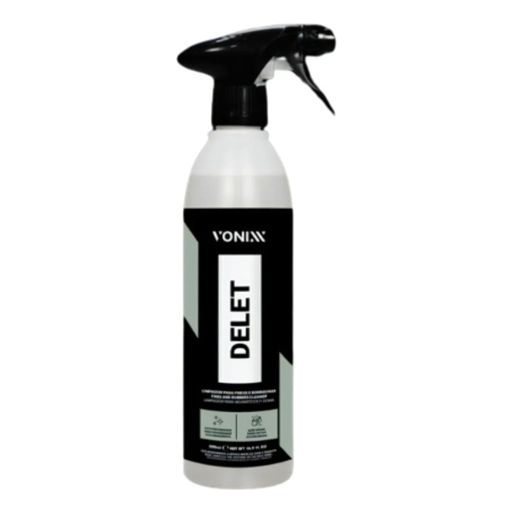 Limpador Pneus e Borrachas Vonixx Delet 500ml Pretinho Automotivo