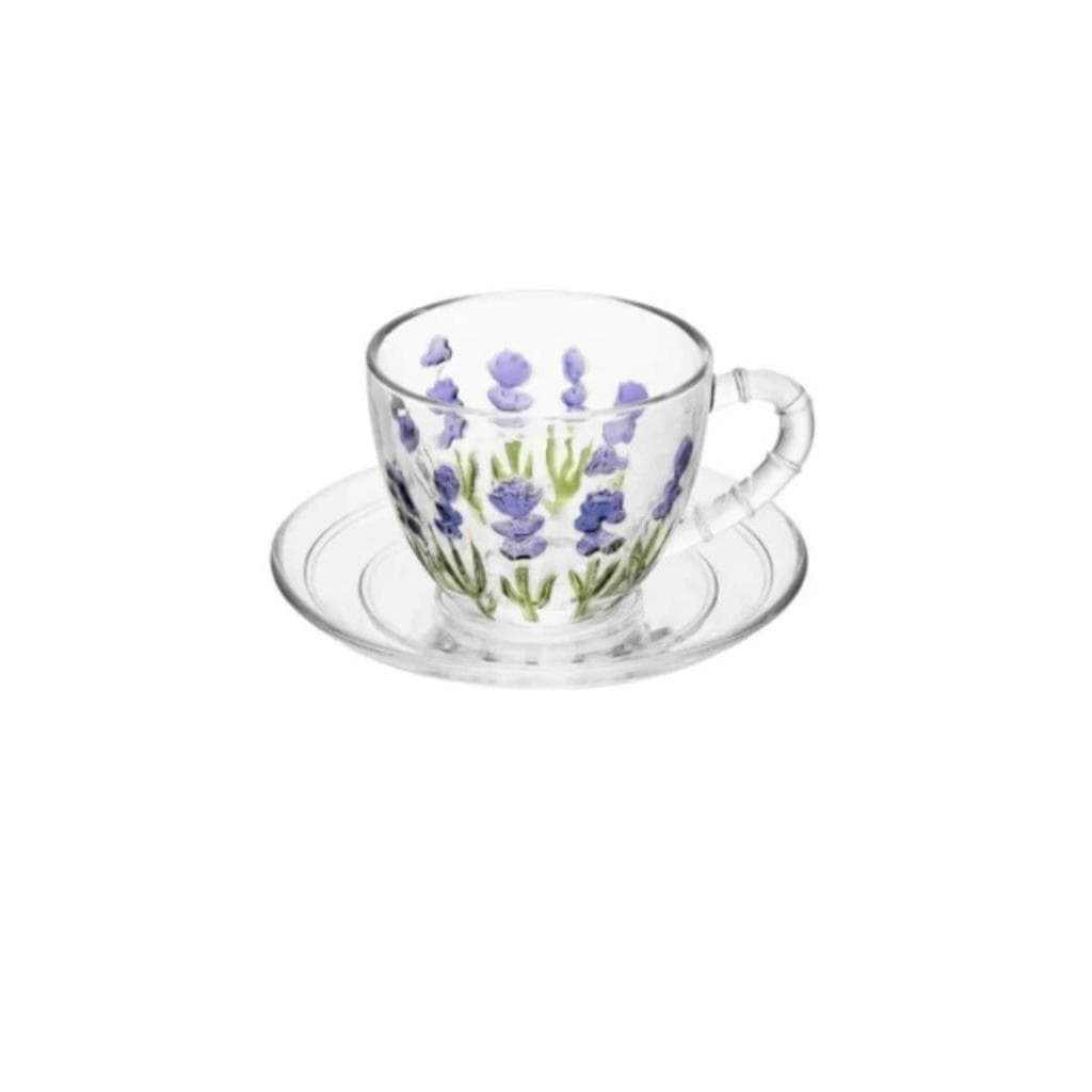 XÍCARA DE CAFÉ COM PIRES LAVANDA– LYOR (80ml)