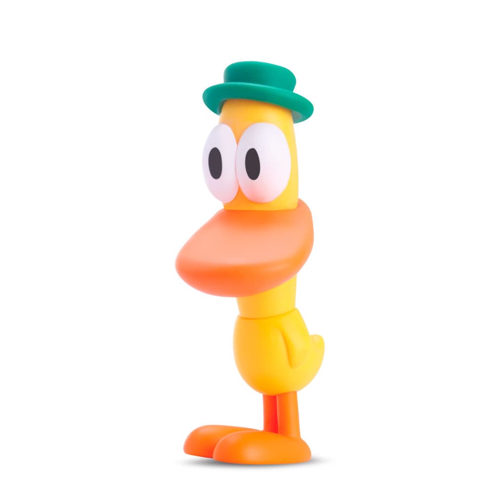 Pato - Boneco Vinil turma do Pocoyo - Cardoso Toys