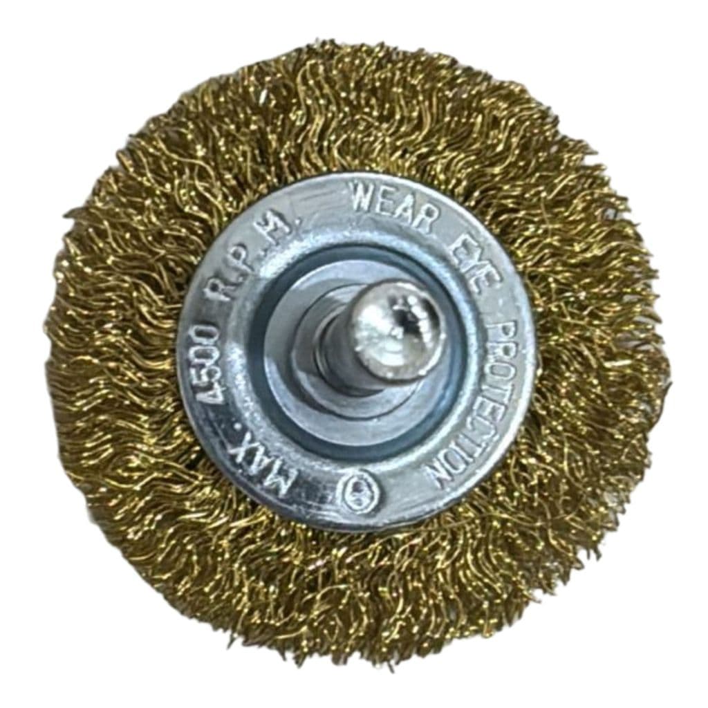 Escova Aço com Haste Ondulada 50x12mm - Fertak