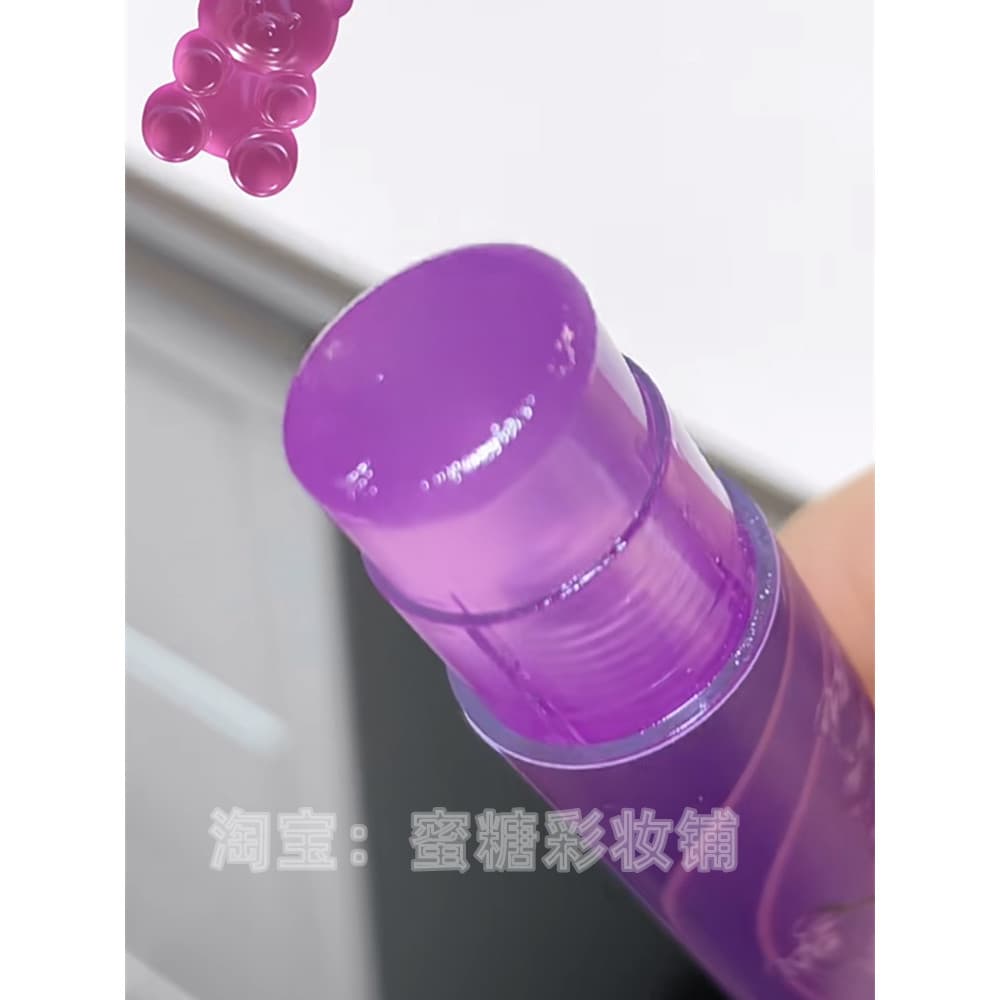 Baiwei pirulito bálsamo labial abacaxi hidratante hidratante feminino Anti-secagem óleo labial incolor Base de batom fem