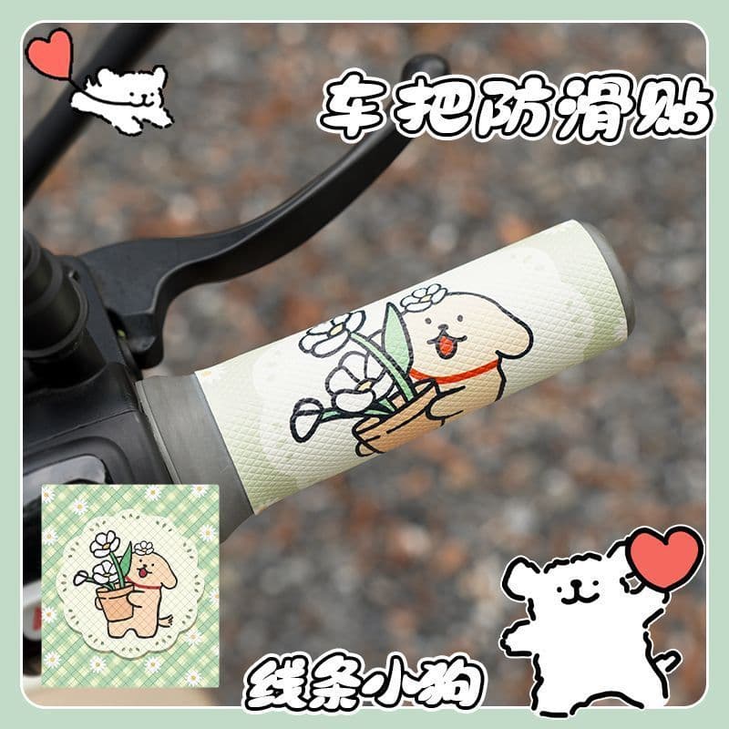 Capas para guidão de veículos elétricos, acessórios decorativos para motocicletas, manoplas modificadas resistentes ao d