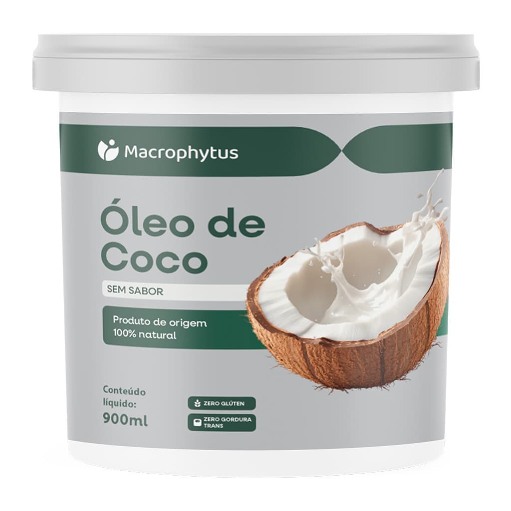 Óleo de Coco Sem Sabor 900ml