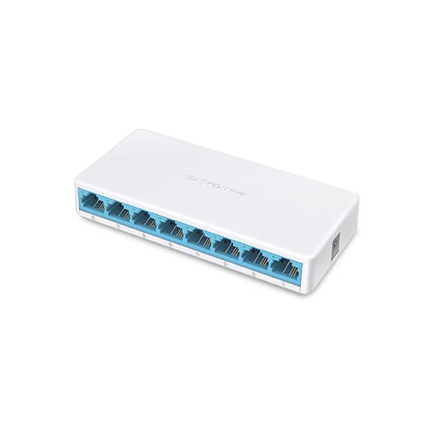 Switch De Mesa Mercusys Ms108 8 Portas 10/100mbps