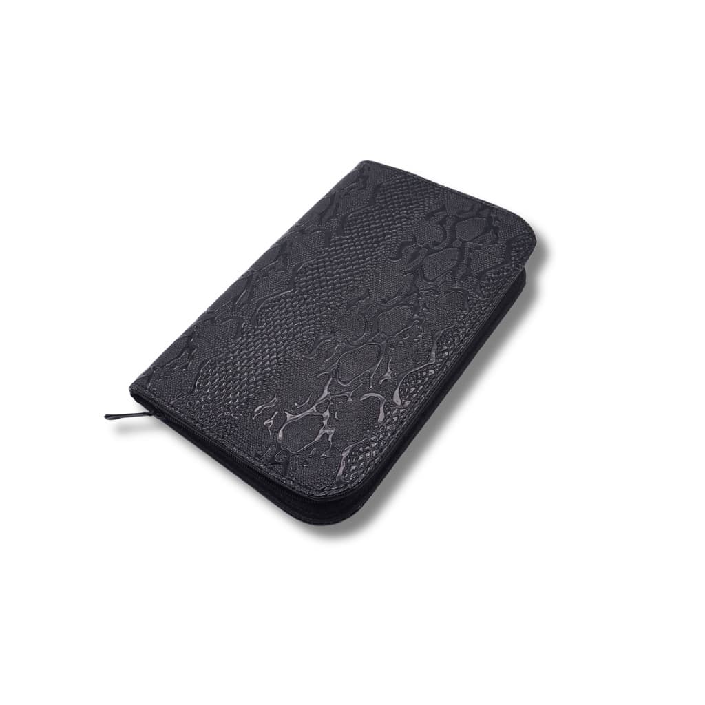 Estojo Preto Premium Umi Para 6 Tesouras - Proteção, Capa Dura, Capa Antideslizante e Textualizado