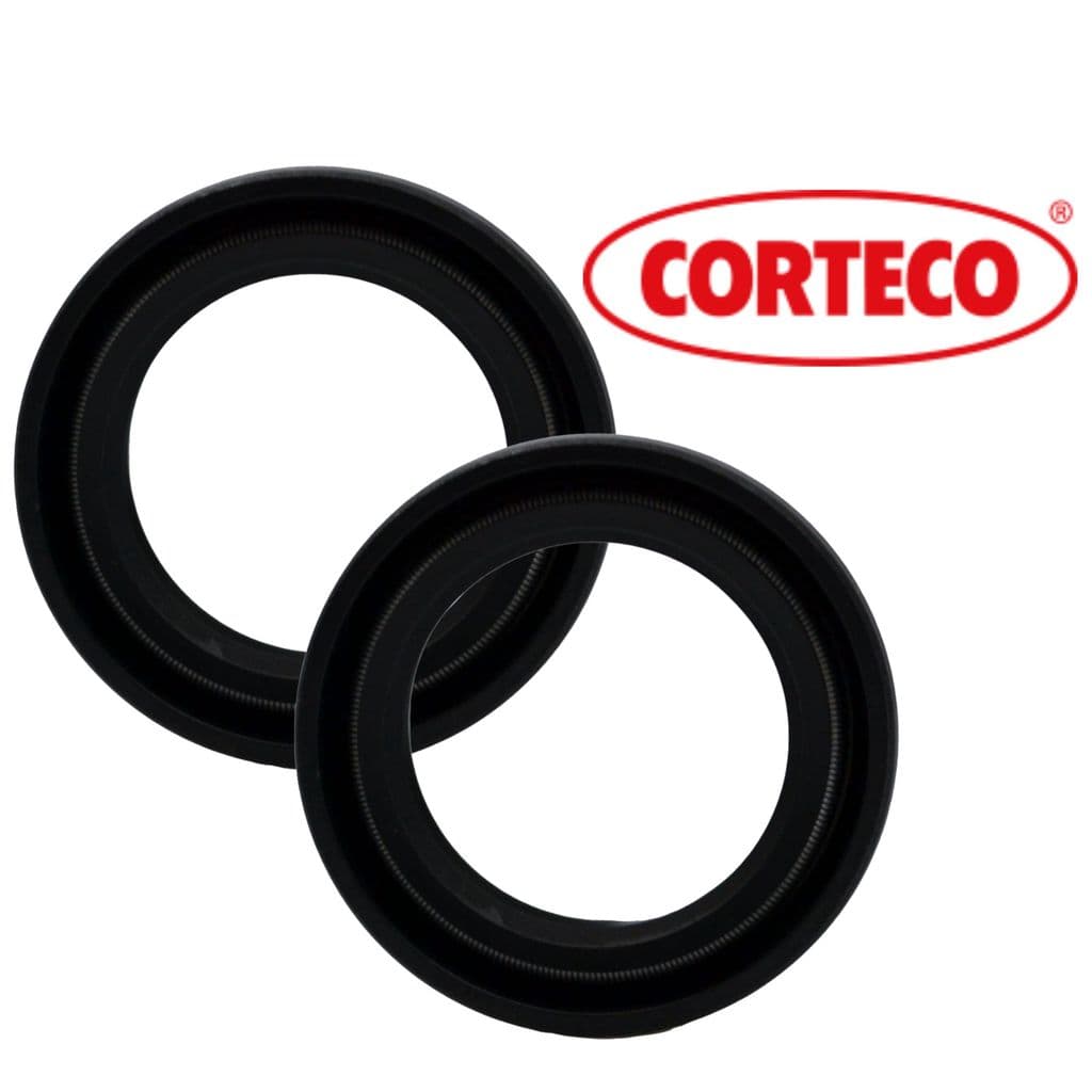 PAR DE RETENTOR BENGALA DO GARFO CORTECO MOTOS HONDA BIZ 100 125 CG 125 CARGO TITAN XLR 125