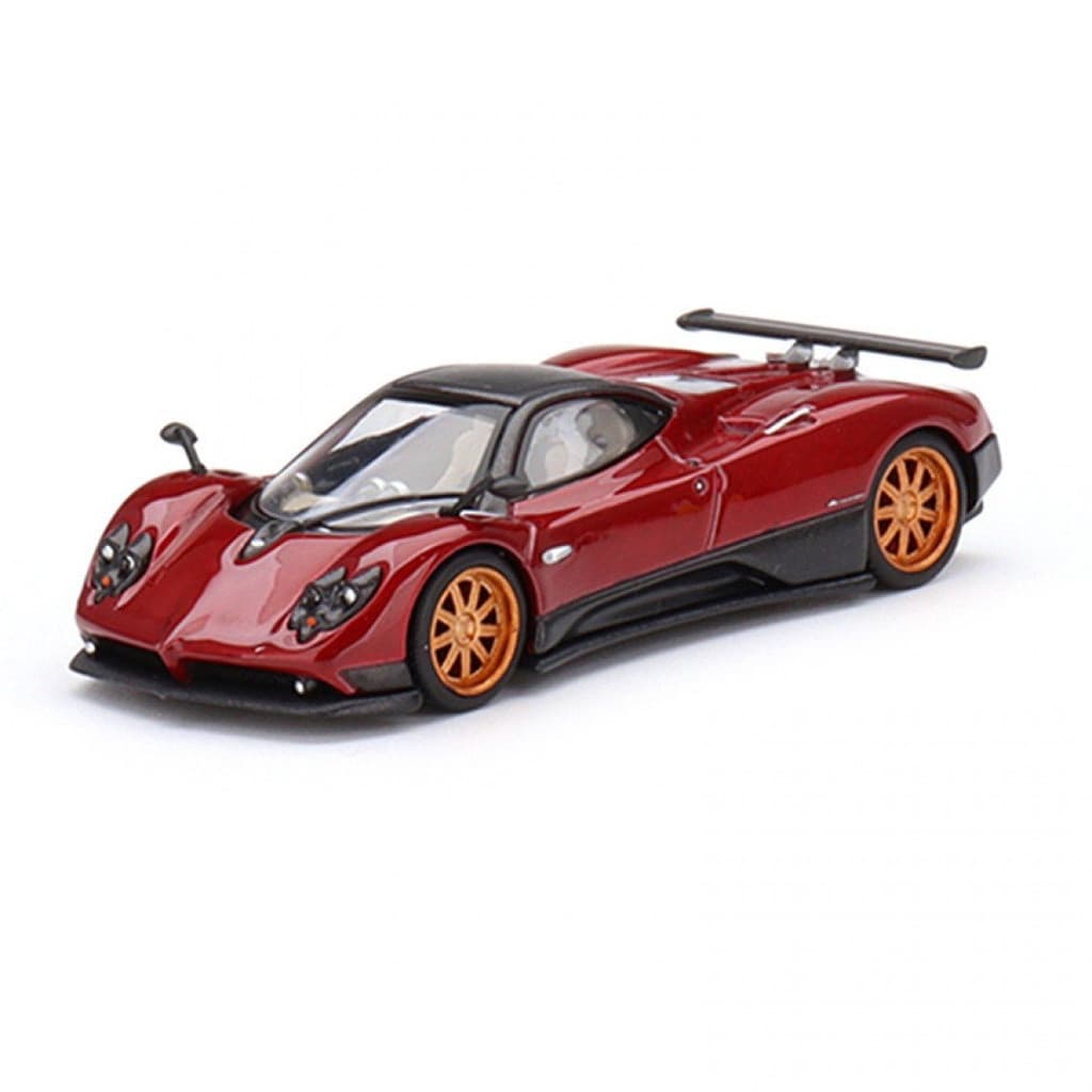 Mini GT MGT00382-R 1/64 382 PAGANI ZONDA F ROSSO DUBAI RHD DIECAST ESCALA CARRO MODELO
