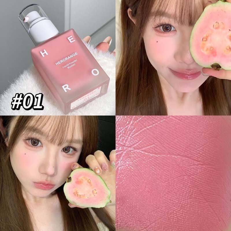 Maquiagem Ligeiramente Bêbada Clara de Verão!!Sweet Girl Liquid Blush Brightening Expansion Natural Hot Girl 30ml Matte