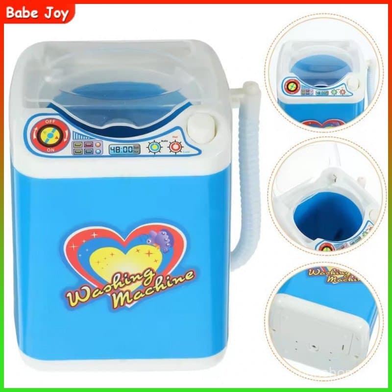 Criança Máquina De Lavar Roupa Elétrica Brinquedo Domésticos Simulados Com Desidratação De Balde