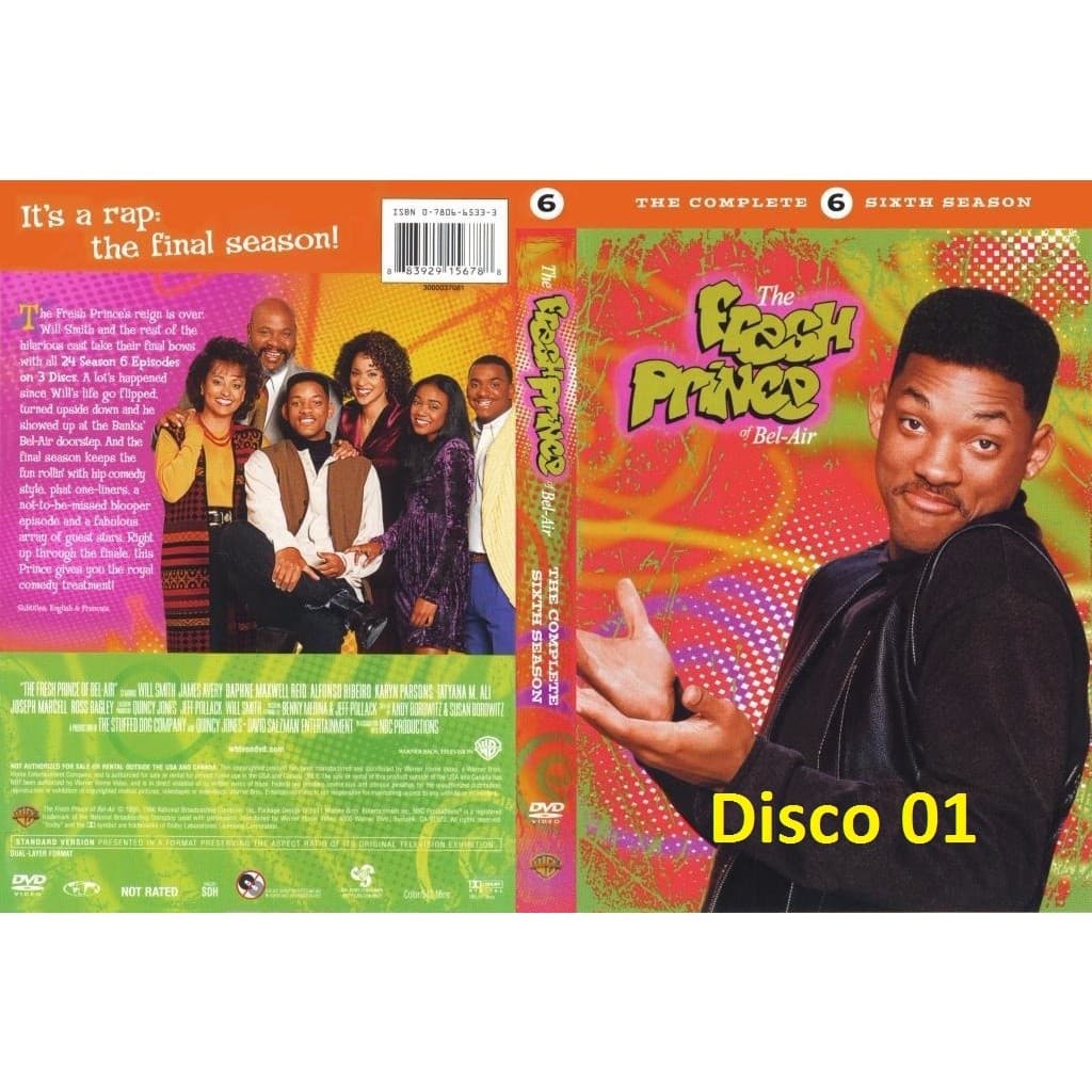 Dvd Um Maluco no Pedaço - As 6 Temporadas Completas - Dublado ou Legendado - 17 Discos dvd