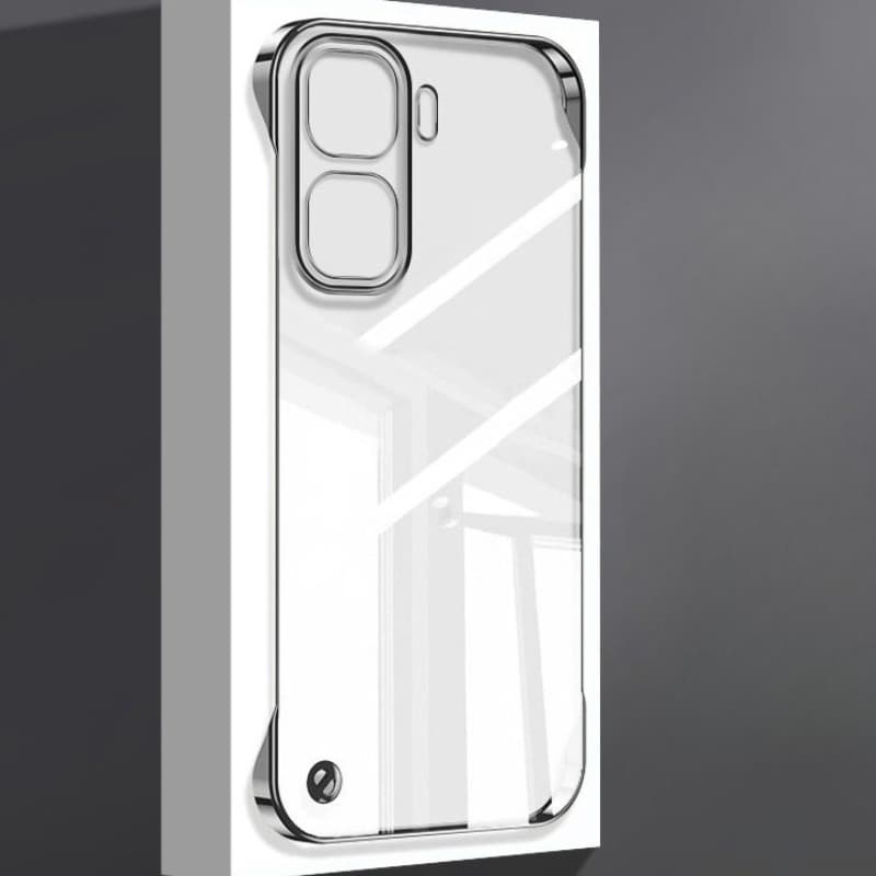 Para iQOO Neo 11 10 9 Pro Plus Sem Moldura Galvanoplastia PC Caso De Telefone Duro 15 13 12 Z10 Z9 Turbo Capa Traseira E