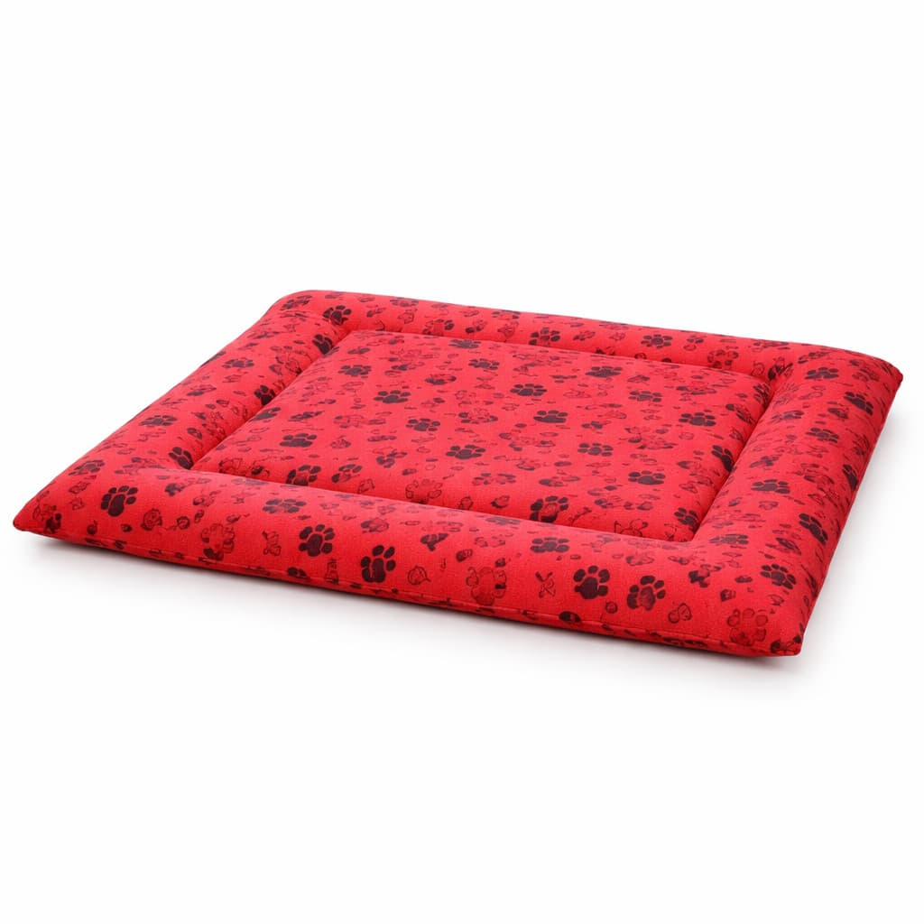 Colchonete Pet Vermelho GG para Cães Grandes Confortável e Resistente