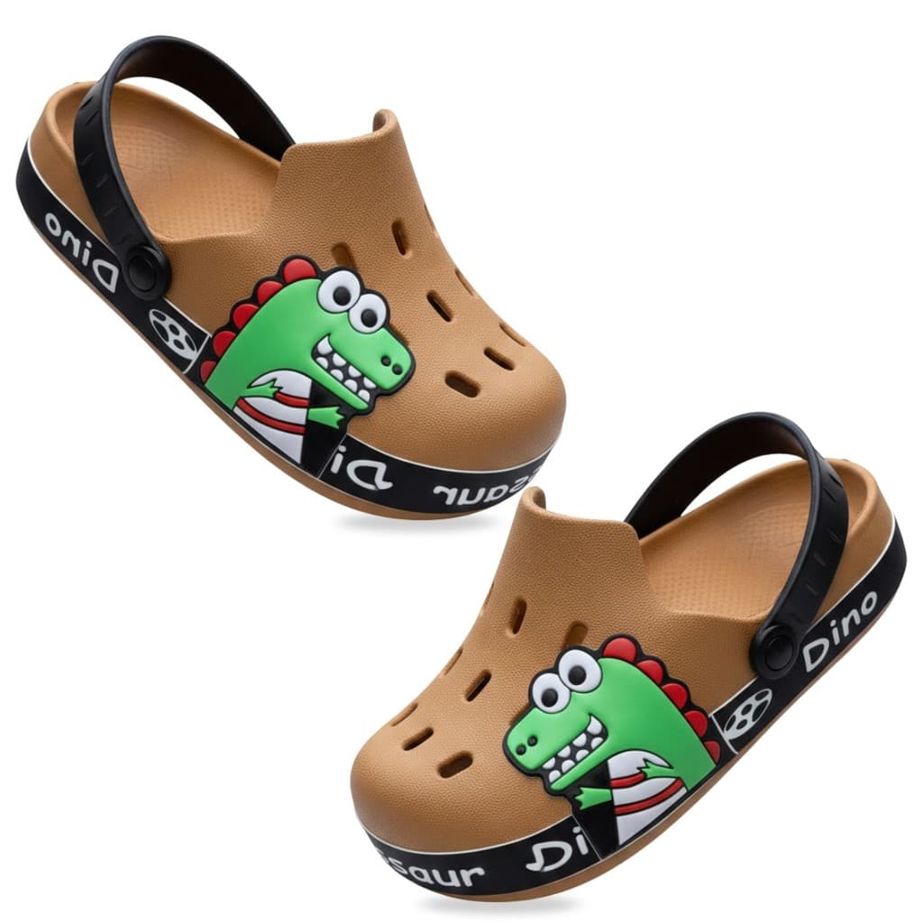 Papete Babuche Infantil Dino Dinossauro Confortável Flexível