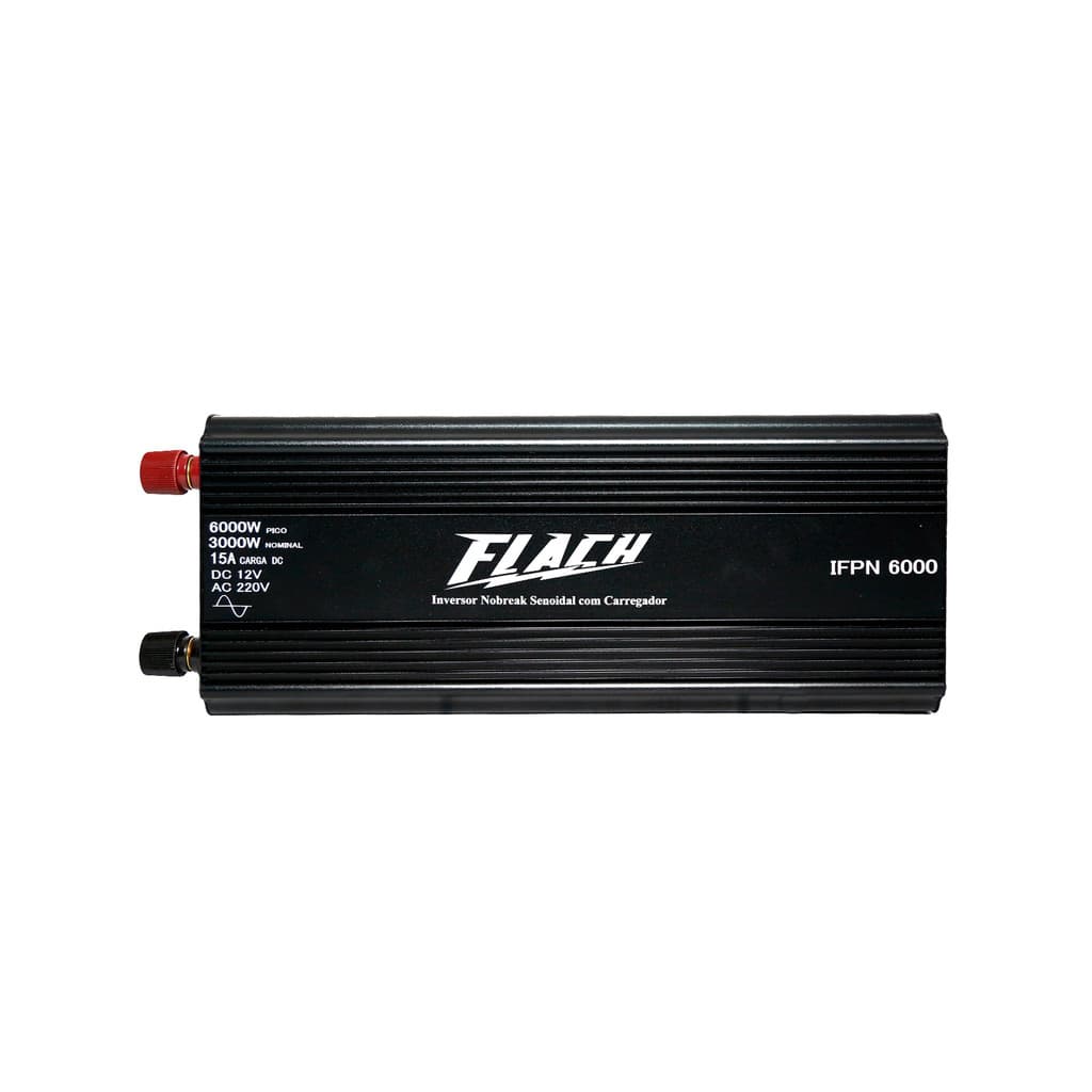NOBREAK SENOIDAL COM CARREGADOR 12V/220V 6000W PICO FLACH