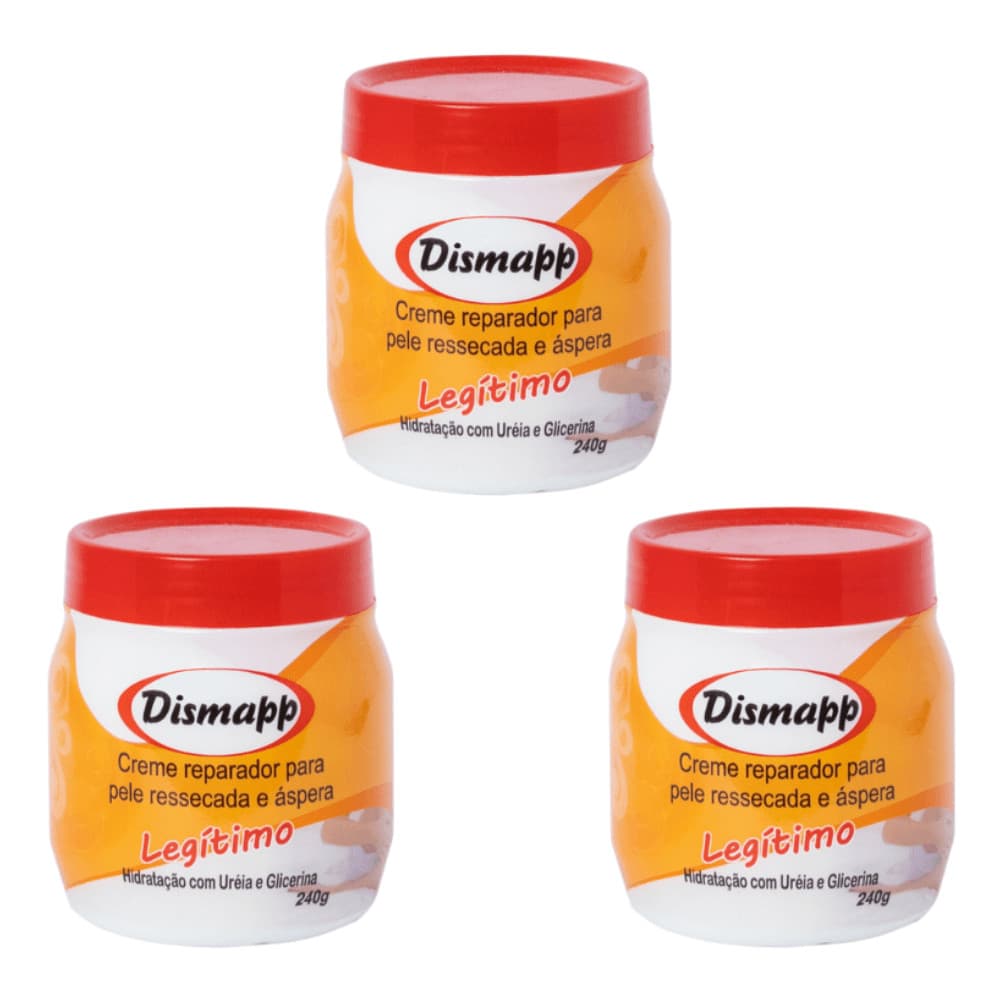 Kit 3 Cremes Rachadura Dismapp