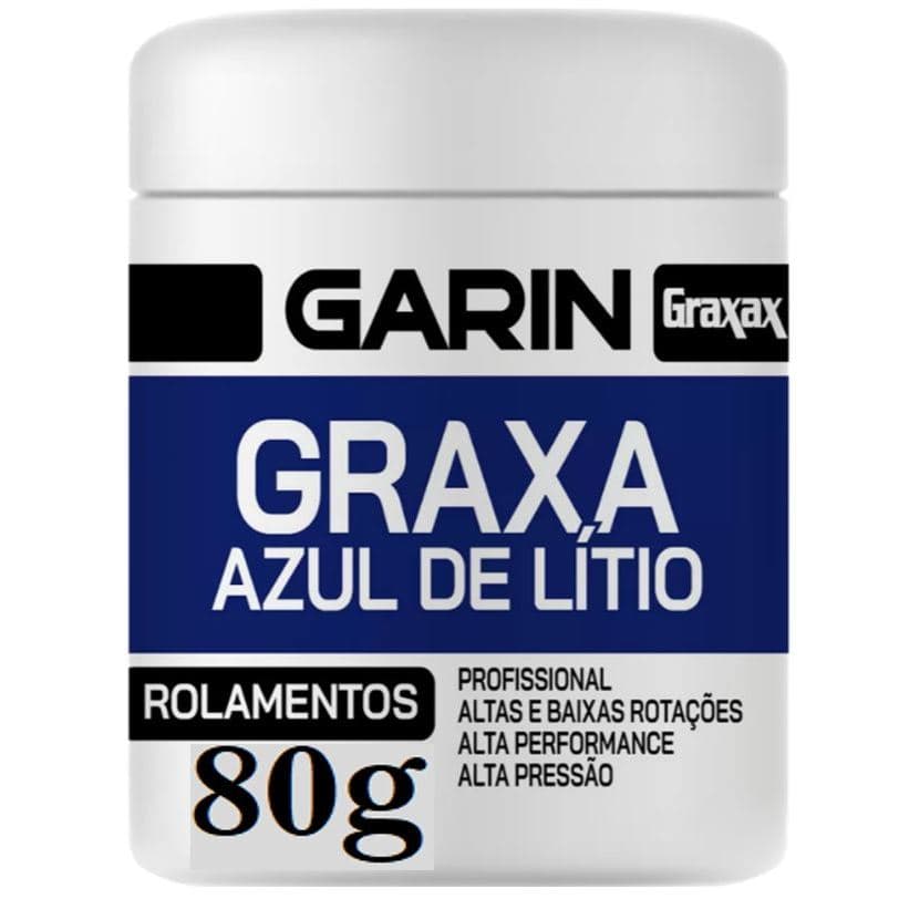 80g Graxa Azul de Lítio Garin