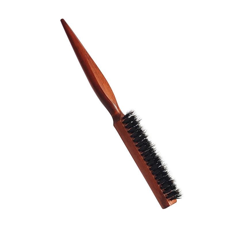 Escova De Cabelo De 3 Fileiras Maciça-Para Provocação De Cabeça De Óleo , Preparação De Barba E Limpeza Star