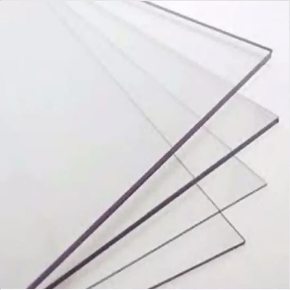 Chapa Placa Ps Poliestireno Cristal 2mm 30 x 30cm